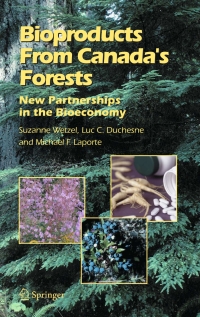 Cover image: Bioproducts From Canada's Forests 9789048172481