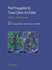 Omslagafbeelding: Plant Propagation by Tissue Culture 3rd edition 9781402050046
