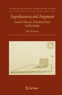 Cover image: Apprehension and Argument 9781402050428