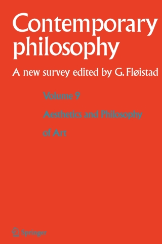 Cover image: Volume 9: Aesthetics and Philosophy of Art 1st edition 9781402050688