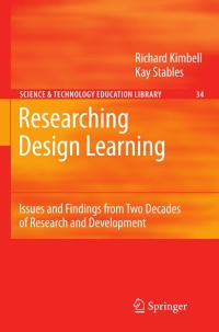 Cover image: Researching Design Learning 9781402051142