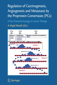 Imagen de portada: Regulation of Carcinogenesis, Angiogenesis and Metastasis by the Proprotein Convertases (PC's) 1st edition 9781402047930