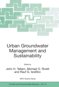 Omslagafbeelding: Urban Groundwater Management and Sustainability 1st edition 9781402051739