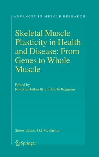 Cover image: Skeletal Muscle Plasticity in Health and Disease 1st edition 9781402051760
