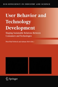Omslagafbeelding: User Behavior and Technology Development 1st edition 9781402044335