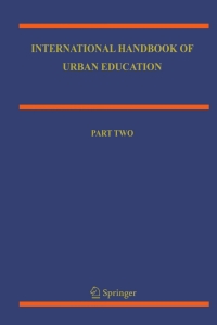 Cover image: International Handbook of Urban Education 1st edition 9781402051982