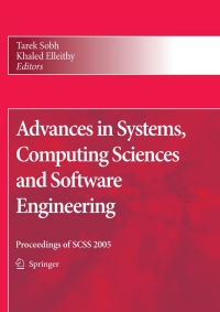 Imagen de portada: Advances in Systems, Computing Sciences and Software Engineering 1st edition 9781402052620