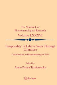 Titelbild: Temporality in Life As Seen Through Literature 1st edition 9781402053306