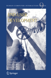 Cover image: End User Development 9781402053092