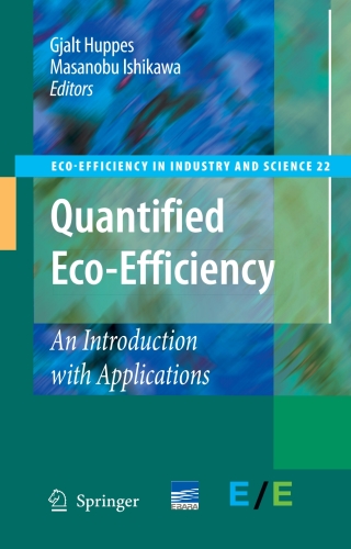 صورة الغلاف: Quantified Eco-Efficiency 1st edition 9781402053986