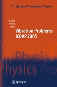 Imagen de portada: The Seventh International Conference on Vibration Problems ICOVP 2005 1st edition 9781402054006