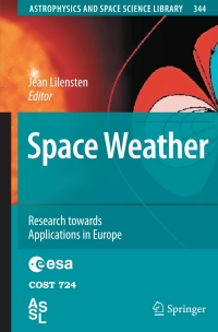 Immagine di copertina: Space Weather 1st edition 9781402054457