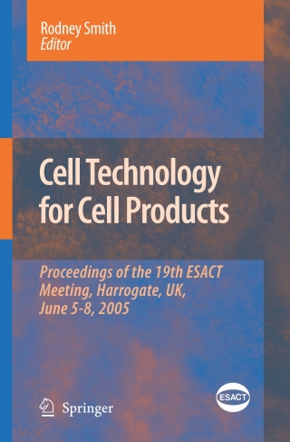 Cover image: Cell Technology for Cell Products 1st edition 9781402054754
