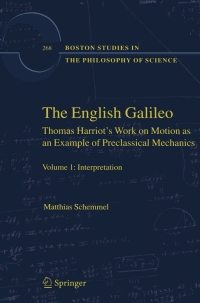 Cover image: The English Galileo 9781402054983