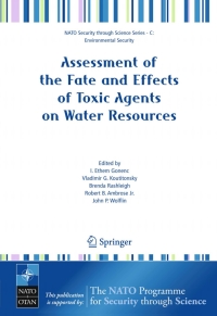 Cover image: Assessment of the Fate and Effects of Toxic Agents on Water Resources 1st edition 9781402055263