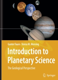 Imagen de portada: Introduction to Planetary Science 9781402052330
