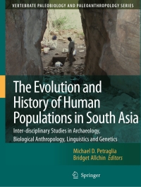 表紙画像: The Evolution and History of Human Populations in South Asia 9781402055614