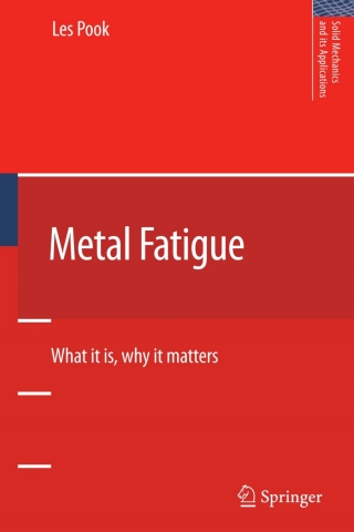 Cover image: Metal Fatigue 9781402055966