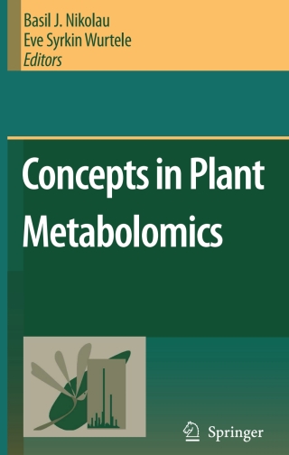 Cover image: Concepts in Plant Metabolomics 1st edition 9781402056079