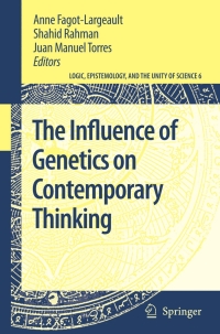 表紙画像: The Influence of Genetics on Contemporary Thinking 1st edition 9781402056635