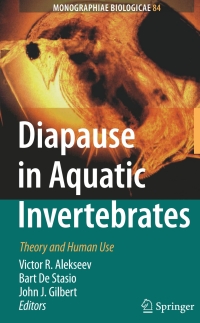 Imagen de portada: Diapause in Aquatic Invertebrates 1st edition 9781402056796