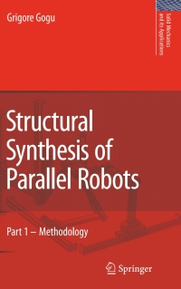 Imagen de portada: Structural Synthesis of Parallel Robots 9781402051029