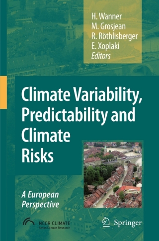 Cover image: Climate Variability, Predictability and Climate Risks 1st edition 9781402057137