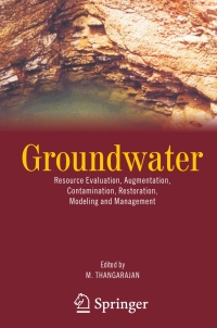 Cover image: Groundwater 1st edition 9781402057281