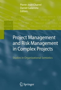 Imagen de portada: Project Management and Risk Management in Complex Projects 1st edition 9781402058363