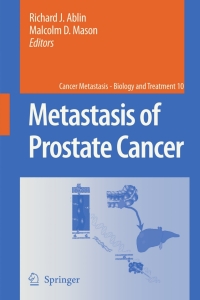 Imagen de portada: Metastasis of Prostate Cancer 1st edition 9781402058462