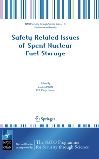 صورة الغلاف: Safety Related Issues of Spent Nuclear Fuel Storage 1st edition 9781402059025