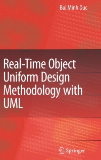 صورة الغلاف: Real-Time Object Uniform Design Methodology with UML 9781402059766