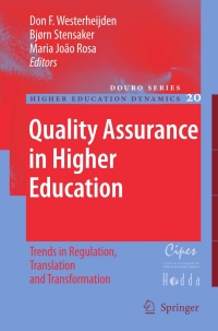 صورة الغلاف: Quality Assurance in Higher Education 1st edition 9781402060113