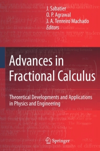 Imagen de portada: Advances in Fractional Calculus 1st edition 9781402060410