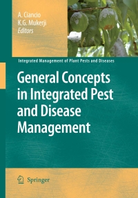 Cover image: General Concepts in Integrated Pest and Disease Management 1st edition 9781402060601