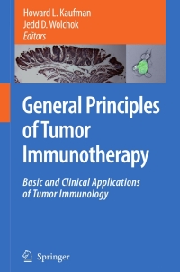 Titelbild: General Principles of Tumor Immunotherapy 1st edition 9781402060861