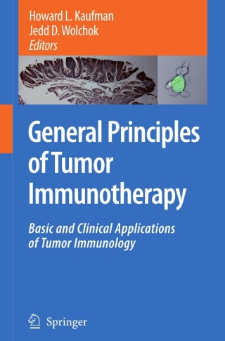 Cover image: General Principles of Tumor Immunotherapy 1st edition 9781402060861