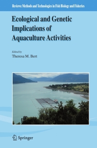 صورة الغلاف: Ecological and Genetic Implications of Aquaculture Activities 1st edition 9781402008849