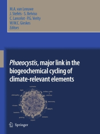 Cover image: Phaeocystis, major link in the biogeochemical cycling of climate-relevant elements 1st edition 9781402062131