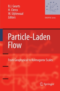 Imagen de portada: Particle-Laden Flow 1st edition 9781402062179
