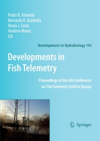 صورة الغلاف: Developments in Fish Telemetry 1st edition 9781402062360