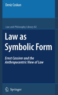 Cover image: Law as Symbolic Form 9781402062551