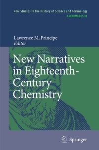 Imagen de portada: New Narratives in Eighteenth-Century Chemistry 1st edition 9781402062735