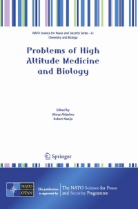 Cover image: Problems of High Altitude Medicine and Biology 1st edition 9781402062988