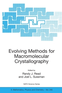 Imagen de portada: Evolving Methods for Macromolecular Crystallography 1st edition 9781402063152