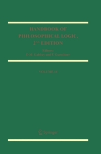 表紙画像: Handbook of Philosophical Logic 1st edition 9781402063237