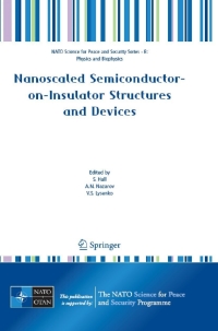 Omslagafbeelding: Nanoscaled Semiconductor-on-Insulator Structures and Devices 1st edition 9781402063794