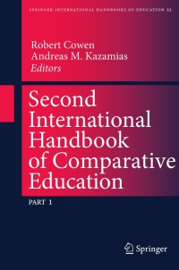 Imagen de portada: International Handbook of Comparative Education 1st edition 9781402064029