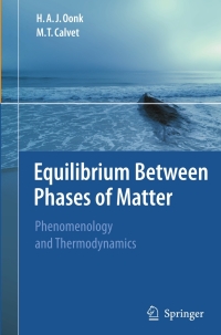 Cover image: Equilibrium Between Phases of Matter 9789048175420