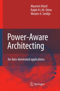 Imagen de portada: Power-Aware Architecting 9781402064197